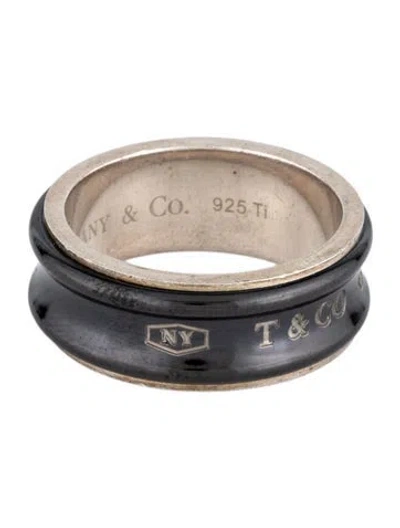 Pre-owned Tiffany & Co 1837 Midnight Band Ring In Multicolor