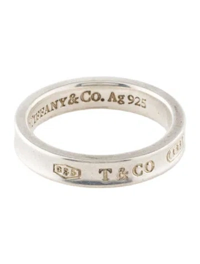 Pre-owned Tiffany & Co 1837 Narrow Band In Multi