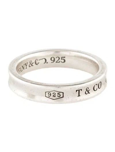 Pre-owned Tiffany & Co 1837 Narrow Band In Multi