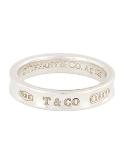 Pre-owned Tiffany & Co 1837 Narrow Ring In Multi
