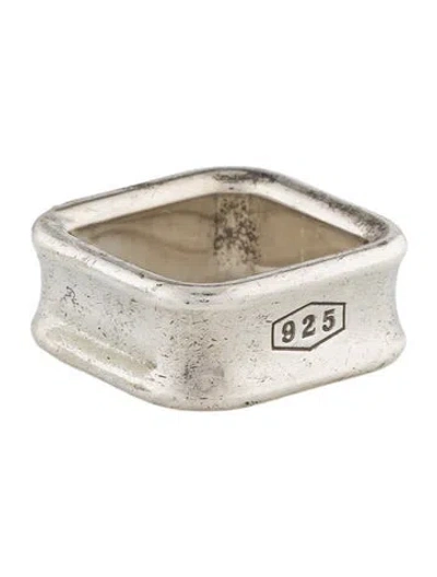 Pre-owned Tiffany & Co 1837 Square Band In Multi
