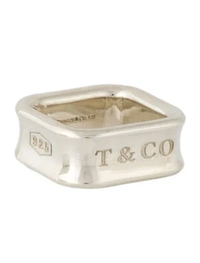 Pre-owned Tiffany & Co 1837 Square Band In Multi