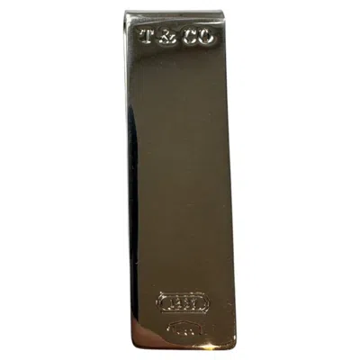 Pre-owned Tiffany & Co 1837 Sterling Silver Money Clip #26887 In Multiple