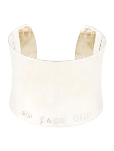 Pre-owned Tiffany & Co 1837 Wide Cuff Bracelet, 6.25" In Multi