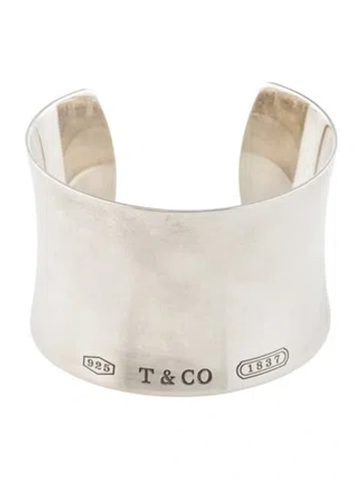 Pre-owned Tiffany & Co 1837 Wide Cuff Bracelet, 7" In Multi