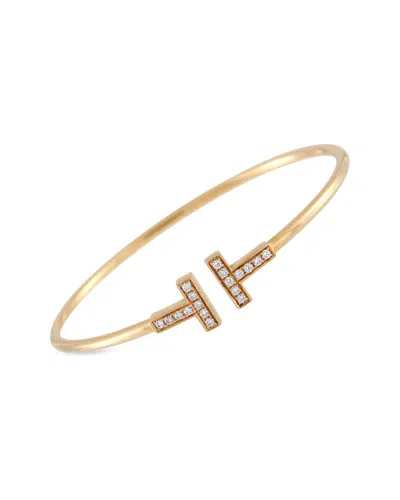 Tiffany & Co . 18k 0.24 Ct. Tw. Diamond Bracelet (authentic Pre-loved)