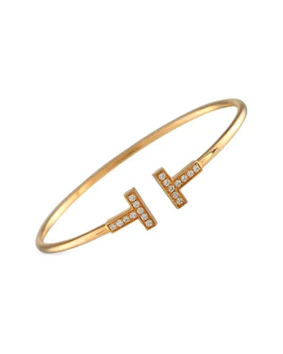Tiffany & Co . 18k 0.24 Ct. Tw. Diamond Bracelet (authentic Pre-loved)