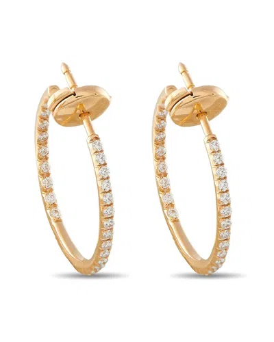 Pre-owned Tiffany & Co . 18k 0.50 Ct. Tw. Diamond Earring (authentic Pre-loved)
