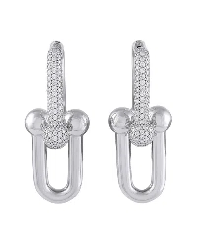 Pre-owned Tiffany & Co . 18k 1.18 Ct. Tw. Diamond Earring (authentic Pre-loved)