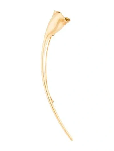 Pre-owned Tiffany & Co 18k Amapola Brooch In Multi