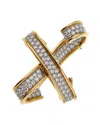 Tiffany & Co . 18k & Platinum 2.00 Ct. Tw. Diamond Paloma Picasso Brooch (authentic )