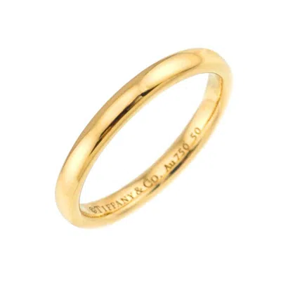Pre-owned Tiffany & Co (18k) Band Ring () In Gold