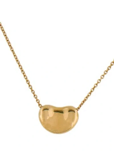 Pre-owned Tiffany & Co 18k Bean® Design Pendant Necklace In Multi