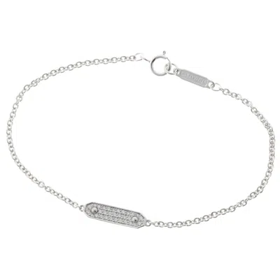 Pre-owned Tiffany & Co (18k) Charm Bracelet () In White