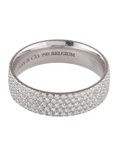 Pre-owned Tiffany & Co 18k Diamond Five-row Ring In Multi