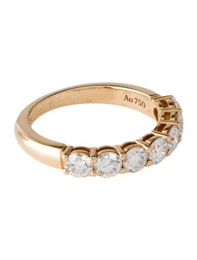 Pre-owned Tiffany & Co 18k Diamond Forever Band In Multi