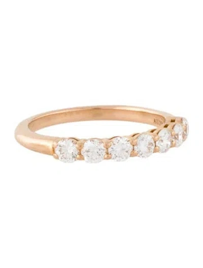 Pre-owned Tiffany & Co 18k Diamond Forever Half-circle Band In Multi