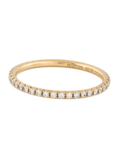 Pre-owned Tiffany & Co 18k Diamond Metro Eternity Band In Multi