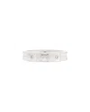 Tiffany & Co . 18k Diamond Narrow 1837 Ring (authentic Pre-loved) In Burgundy