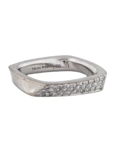 Pre-owned Tiffany & Co 18k Diamond Torque Band In Multi