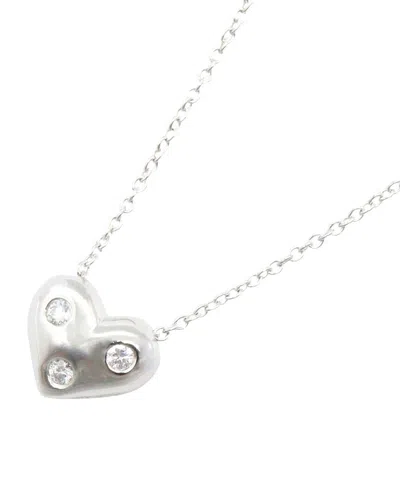 Tiffany & Co . 18k Dots Necklace (authentic Pre-loved) In Silver