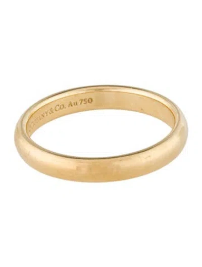 Pre-owned Tiffany & Co 18k Forever Wedding Band In Multi