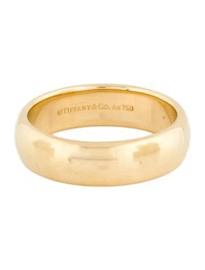 Pre-owned Tiffany & Co 18k Forever Wedding Band In Multi