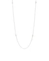 Tiffany & Co . 18k Freshwater Cultured Pearl Elsa Peretti Pearls By The Yard  Toggle Necklace (authen In Gold