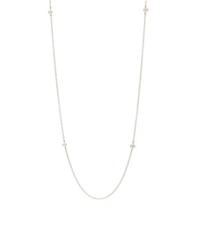 Tiffany & Co . 18k Freshwater Cultured Pearl Elsa Peretti Pearls By The Yard  Toggle Necklace (authen In Gold