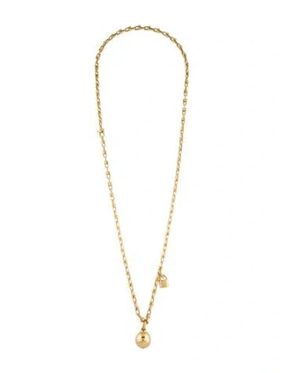 Pre-owned Tiffany & Co 18k Hardwear Small Wrap Necklace, 36" In Multi