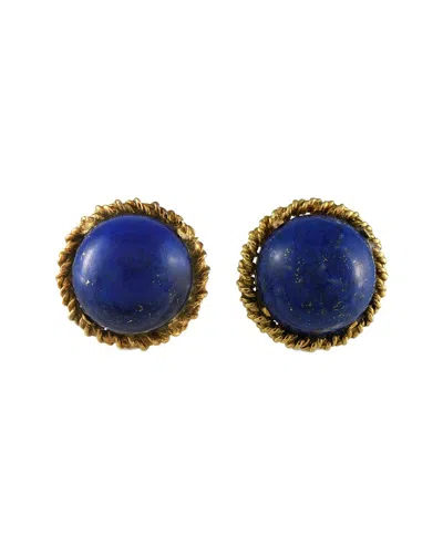 TIFFANY & CO TIFFANY & CO. 18K LAPIS LAZULI EARRING (AUTHENTIC PRE-LOVED)