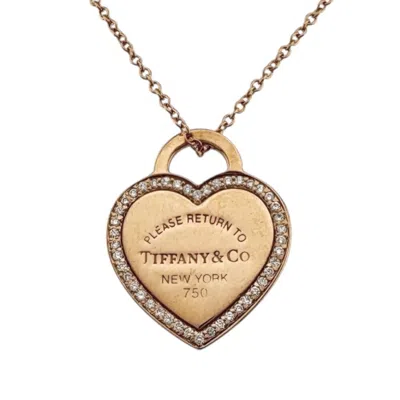 Pre-owned Tiffany & Co (18k) Necklace () In Gold