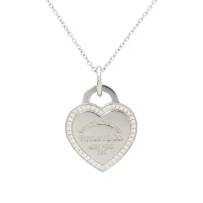 Pre-owned Tiffany & Co (18k) Necklace () In White
