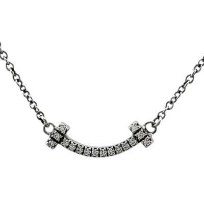Pre-owned Tiffany & Co (18k) Necklace () In White