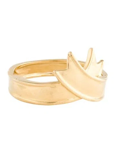 Pre-owned Tiffany & Co 18k Ribbon Band In Multi