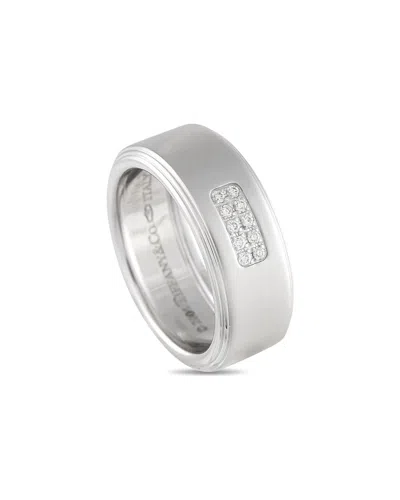 Tiffany & Co . 18k Ring (authentic Pre-loved) In Gray