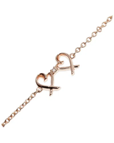 Tiffany & Co 18k Rose Gold  Diamond Bracelet (authentic Pre-loved)