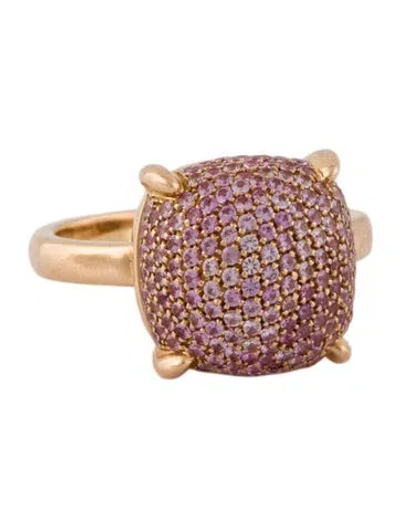 Pre-owned Tiffany & Co 18k Sapphire Sugar Stacks Ring In Multi