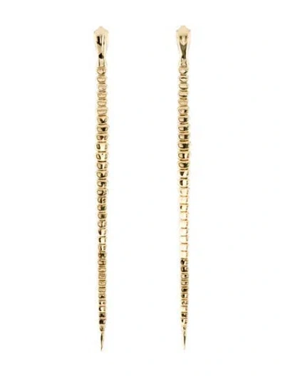 Pre-owned Tiffany & Co 18k Snake Earrings In Multi