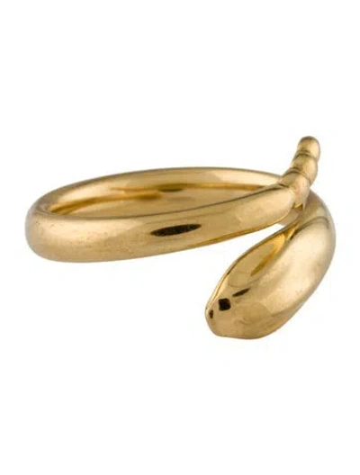 Pre-owned Tiffany & Co 18k Snake Ring In Multi