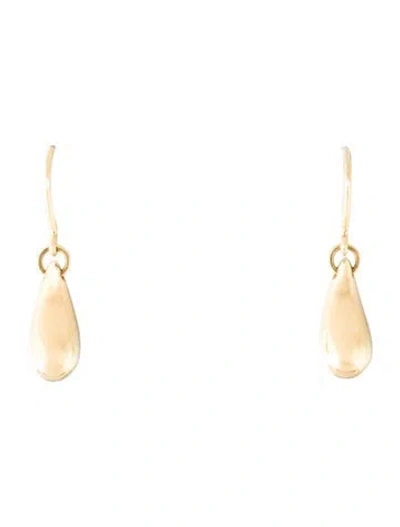 Pre-owned Tiffany & Co 18k Teardrop Earrings In Multi