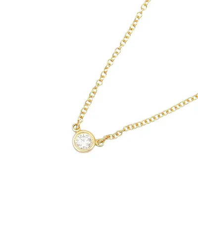 Pre-owned Tiffany & Co 18k  Diamond Necklace (authentic Pre-loved)