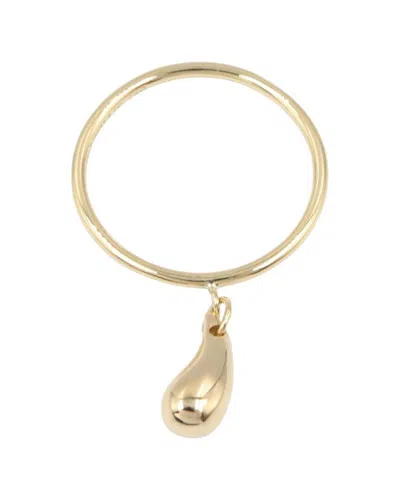 Pre-owned Tiffany & Co 18k  Elsa Peretti Teardrop Ring (authentic Pre-loved)