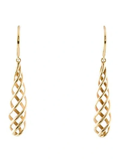 Pre-owned Tiffany & Co 18k Venezia Luce Drop Earrings In Multi