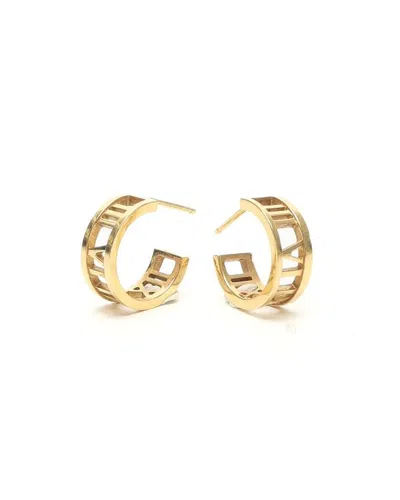 Tiffany & Co 18kt Gold Atlas Earrings