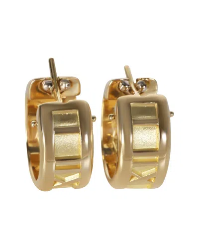 Pre-owned Tiffany & Co . 1995 Small Atlas Hoop Earrings (authentic Pre-loved)