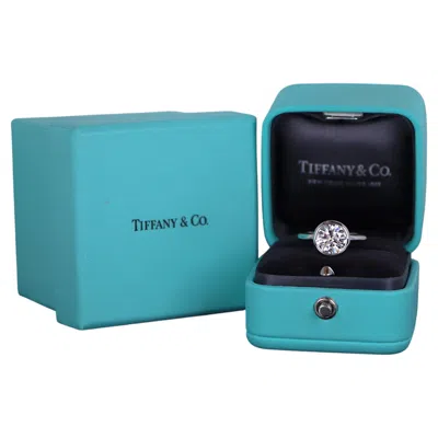 Pre-owned Tiffany & Co 26693  Bezet Platinum 2.31 Round Diamond I Vvs2 Engagement Ring 5 In Multiple