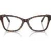 Tiffany & Co . 52mm Butterfly Optical Glasses In Brown