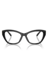 Tiffany & Co . 52mm Cat Eye Optical Glasses In Black