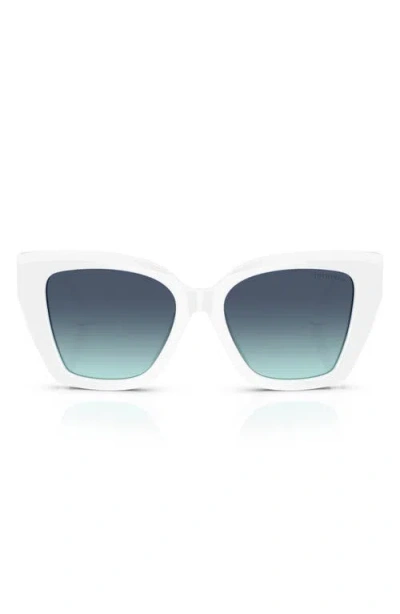 Tiffany & Co . 52mm Gradient Square Sunglasses